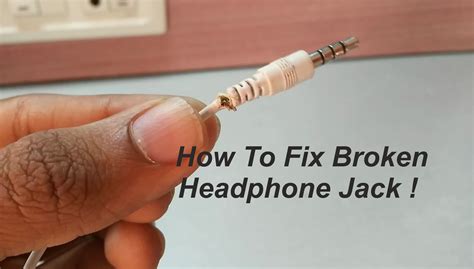 how to get a broken headphone jack out|How to easily remove a broken headphone jack out of a device.
